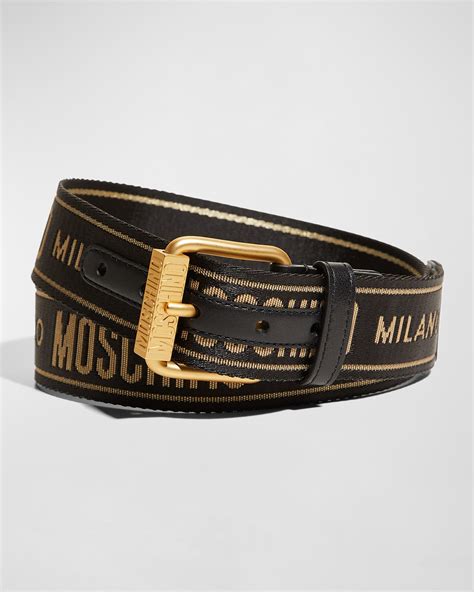 moschino belt men.